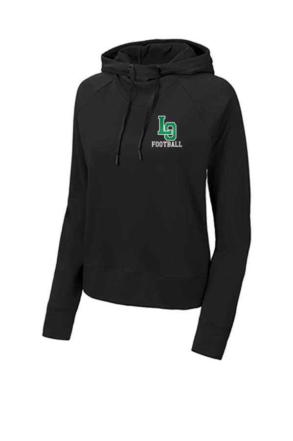 Ladies Lightweight French Terry Pullover Hoodie - LO Spirit