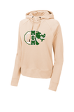 Ladies Lightweight French Terry Pullover Hoodie - Football Mom