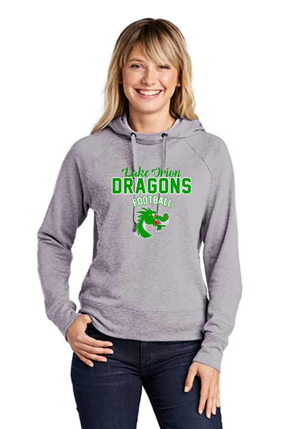 Ladies Lightweight French Terry Pullover Hoodie - LO Spirit