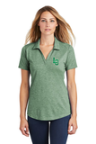 Ladies PosiCharge ® Tri-Blend Wicking Polo