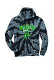 Tie-Dye Pullover Hooded Sweatshirt