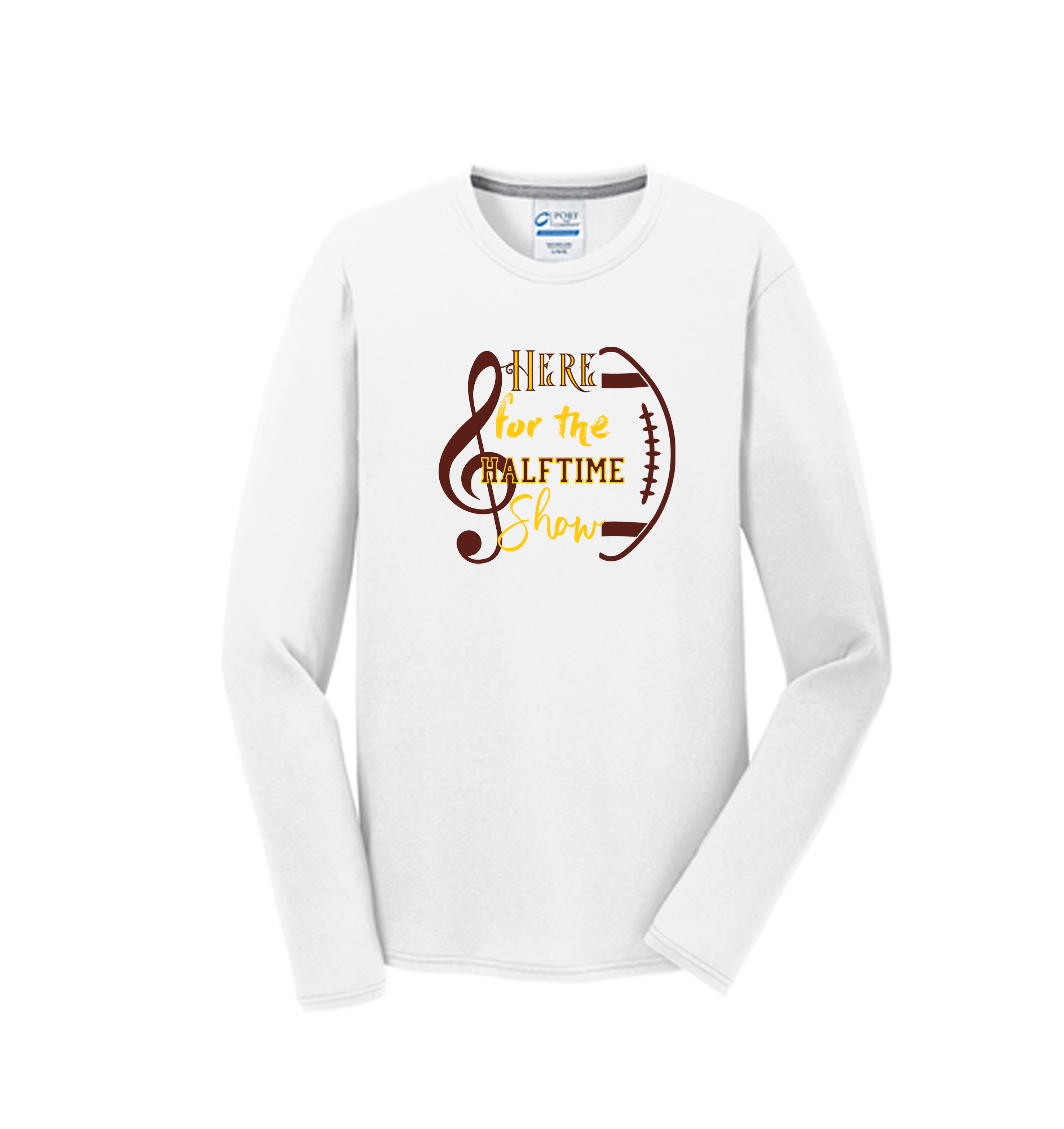 Adams Band Long Sleeve Performance Blend T