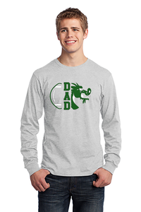 Long Sleeve Core Cotton T - Football Dad