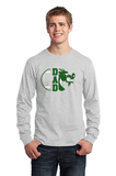 Long Sleeve Core Cotton T - Football Dad