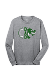 Long Sleeve Core Cotton T - Football Dad