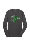 Long Sleeve Core Cotton T - Football Dad