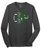 Long Sleeve Core Cotton T - Football Dad