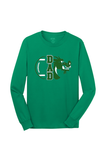 Long Sleeve Core Cotton T - Football Dad