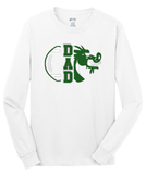 Long Sleeve Core Cotton T - Football Dad