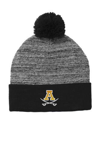 Heather Pom Pom Beanie