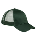 Green 6 Panel Trucker Hat