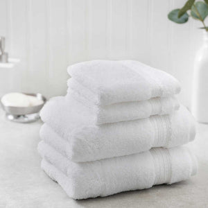 Soft 100% Hygro Cotton 4-piece Hand and Washcloth Towel Set