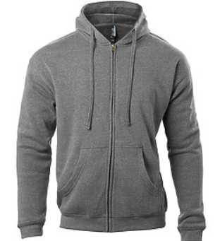 Unisex Premium Fleece Zip Hoodie